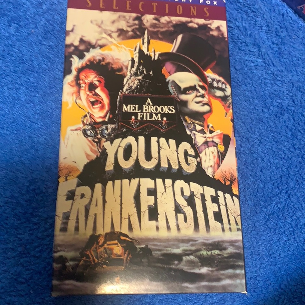 YOUNG FRANKENSTEIN MEL BROOKS BLK/WHITE VINTAGE VH